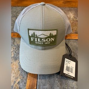FILSON 20218799 Men's Mesh-Back Logger Foliage Scenic Patch Snapback Cap NWT